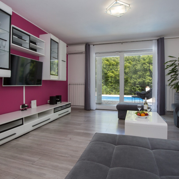 Living room, Holiday home REA, Holiday home REA  Labin